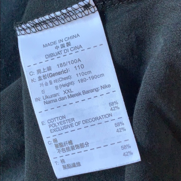 🖤MEN’s Jordan Hong Kong black t-shirt - “XXL” - Picture 4 of 4